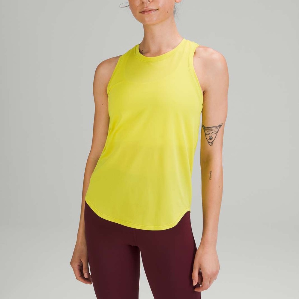 Lululemon High Neck Running and Training Tank Top